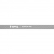 Baseus Rainbow Circle hook and loop Straps to organizing cables 1m Gray (ACMGT-E0G)