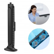Baseus Refreshing Monitor Clip-On & Stand-Up Desk Fan Black