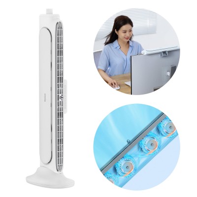 Baseus Refreshing Monitor Clip-On & Stand-Up Desk Fan White