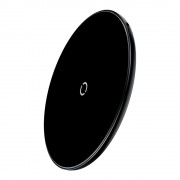 Baseus Simple Stylish Wireless Charger Qi Inductive Pad 2A 1.67A 10W with USB / Lightning Cable 1.2M black (CCALL-JK01)