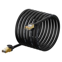 Baseus Speed Seven High Speed RJ45 Network Cable 10Gbps 10m Black (WKJS010701)