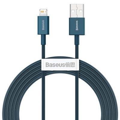 Baseus Superior Cable USB - Lightning 2,4A 2 m Blue (CALYS-C03)
