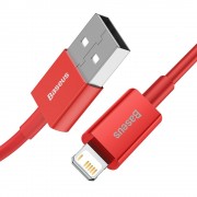 Baseus Superior USB - Lightning fast charging data cable 2,4 A 1 m red (CALYS-A09)