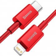 Baseus Superior USB Typ C - Lightning fast charging data cable Power Delivery 20 W 1 m red (CATLYS-A09)