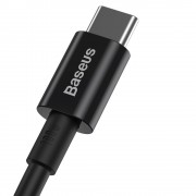 Baseus Superior USB Type C - USB  Type C cable Quick Charge / Power Delivery / FCP 100W 5A 20V 2m black (CATYS-C01)