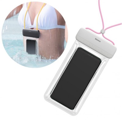 Baseus Waterproof phone Case IPX8 7,2' pink (ACFSD-D24)