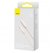 Baseus cable, USB Type C - Lightning 20W cable, length 2 m Jelly Liquid Silica Gel - pink