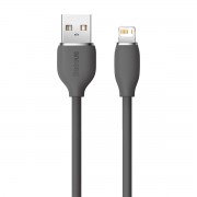 Baseus cable, USB cable - Lightning 2.4A length 1.2 m Jelly Liquid Silica Gel - black