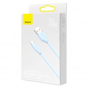 Baseus cable, USB cable - USB Type C 100W length 2 m Jelly Liquid Silica Gel - blue