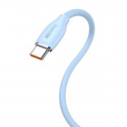 Baseus cable, USB cable - USB Type C 100W length 2 m Jelly Liquid Silica Gel - blue