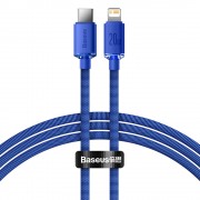 Baseus crystal shine series fast charging data cable USB Type C to Lightning 20W 1.2m blue (CAJY000203)