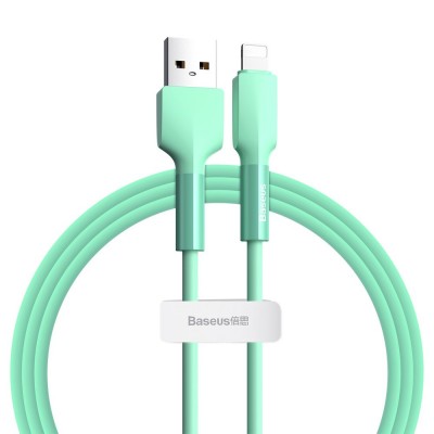 Baseus durable USB - Lightning cable 2,4 A 1 m 480 Mbps green (CALGJ-06)