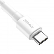 Baseus durable USB cable / USB Type C 3A 1m white (CATSW-02)