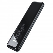 Baseus external SSD drive M.2 SATA housing case USB 3.2 Gen 2 (SuperSpeed USB 10 Gbps) M / M+B key + USB Type C cable gray (CAYPH-F0G)