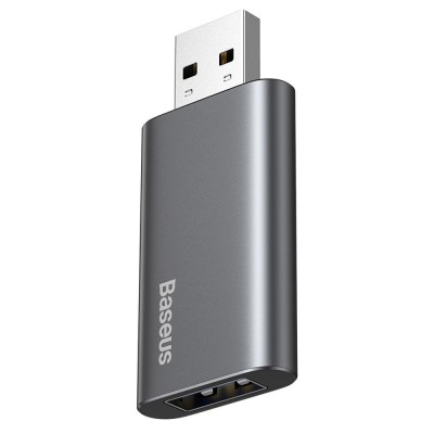 Baseus travel memory stick pendrive 64 GB with charging USB port gray (ACUP-C0A)