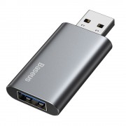 Baseus travel memory stick pendrive 64 GB with charging USB port gray (ACUP-C0A)