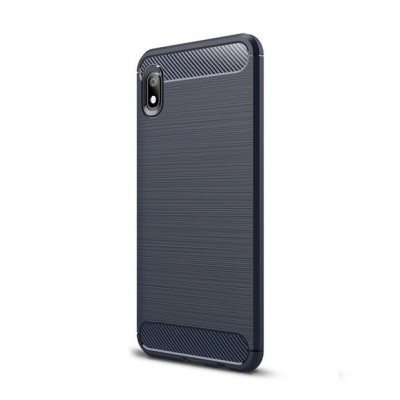 Brushed Carbon Back Cover Μπλε (Xiaomi Redmi 7A)