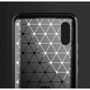 Carbon Case Flexible Cover TPU Case for Xiaomi Redmi 9A blue