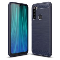  Carbon Brushed Back Cover Μπλε (Redmi Note 8)