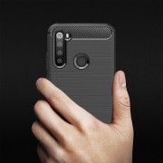  Carbon Brushed Back Cover Μπλε (Redmi Note 8)