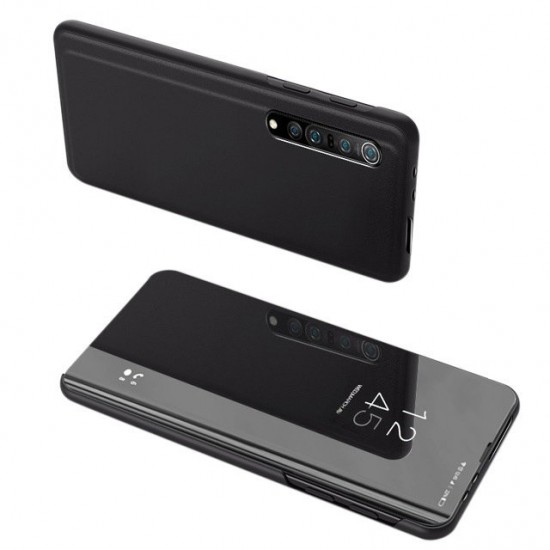 Clear View Case cover for Xiaomi Mi Note 10 Lite black