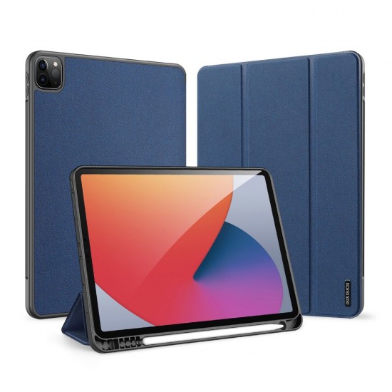 DUX DUCIS Domo Tablet Cover with Multi-angle Stand and Smart Sleep Function for iPad Pro 11 2021 blue
