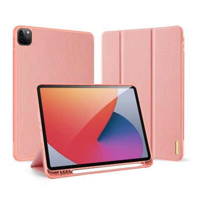 DUX DUCIS Domo Tablet Cover with Multi-angle Stand and Smart Sleep Function for iPad Pro 11' 2021 pink