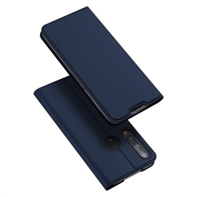 DUX DUCIS Skin Pro Bookcase type case for Huawei P40 Lite E blue