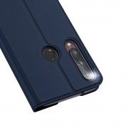 DUX DUCIS Skin Pro Bookcase type case for Huawei P40 Lite E blue