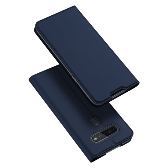 DUX DUCIS Skin Pro Bookcase type case for LG K51S / LG K41S blue