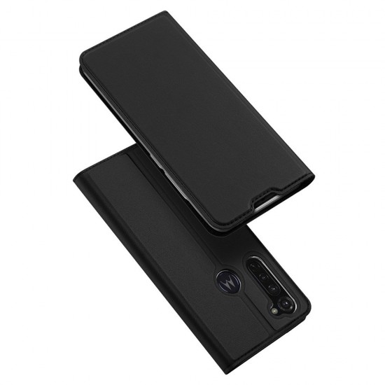 DUX DUCIS Skin Pro Bookcase type case for Motorola Moto G Stylus / Motorola Moto G Pro black