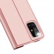 DUX DUCIS Skin Pro Bookcase type case for Samsung Galaxy M31s pink