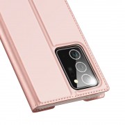 DUX DUCIS Skin Pro Bookcase type case for Samsung Galaxy Note 20 Ultra pink