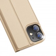 DUX DUCIS Skin Pro Bookcase type case for iPhone 12 mini golden