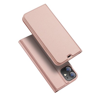 DUX DUCIS Skin Pro Bookcase type case for iPhone 12 mini pink