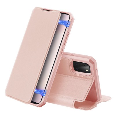 DUX DUCIS Skin X Bookcase type case for Samsung Galaxy Note 10 Lite pink