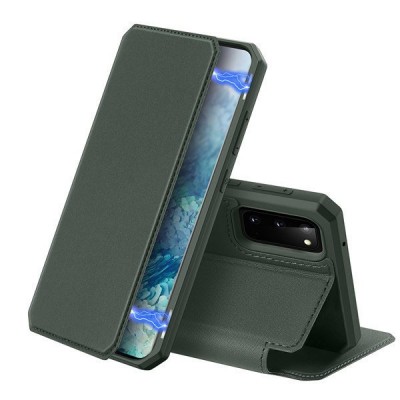 DUX DUCIS Skin X Bookcase type case for Samsung Galaxy S20 green
