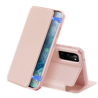 DUX DUCIS Skin X Bookcase type case for Samsung Galaxy S20 pink