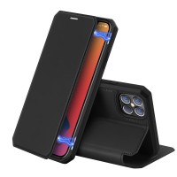 DUX DUCIS Skin X Bookcase type case for iPhone 12 Pro Max black