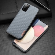 Dux Ducis Fino case covered with nylon material for Samsung Galaxy A02s EU blue