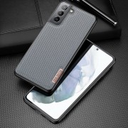 Dux Ducis Fino case covered with nylon material for Samsung Galaxy S21 FE gray