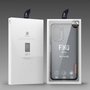 Dux Ducis Fino case covered with nylon material for Xiaomi Mi 11i / Poco F3 blue
