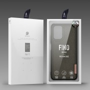 Dux Ducis Fino case covered with nylon material for Xiaomi Redmi Note 10 / Redmi Note 10S green