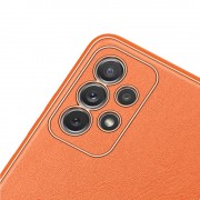 Dux Ducis Yolo elegant case made of soft TPU and PU leather for Samsung Galaxy A72 4G orange