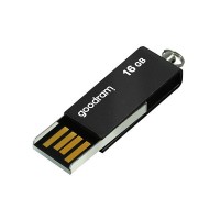 Goodram pendrive 16 GB USB 2.0 20 MB/s (rd) - 5 MB/s (wr) flash drive black (UCU2-0160K0R11)