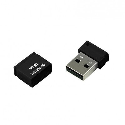 Goodram pendrive 16 GB USB 2.0 20 MB/s (rd) - 5 MB/s (wr) flash drive black (UPI2-0160K0R11)