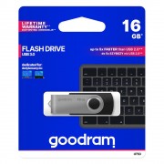 Goodram pendrive 16 GB USB 3.2 Gen 1 60 MB/s (rd) - 20 MB/s (wr) flash drive black (UTS3-0160K0R11)