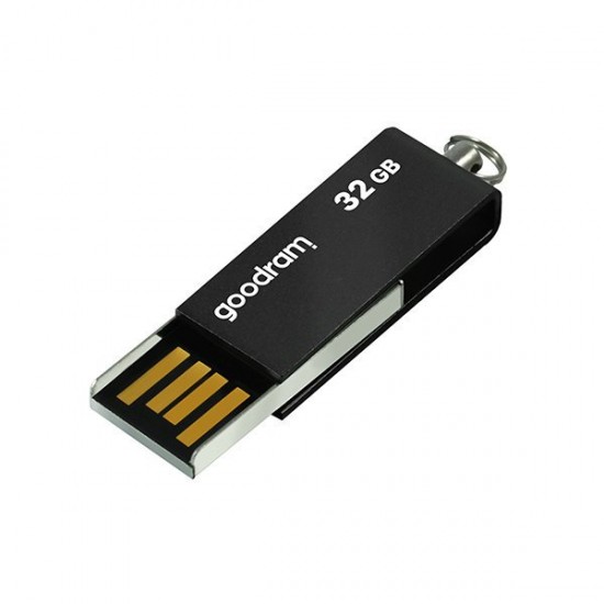 Goodram pendrive 32 GB USB 2.0 20 MB/s (rd) - 5 MB/s (wr) flash drive black (UCU2-0320K0R11)