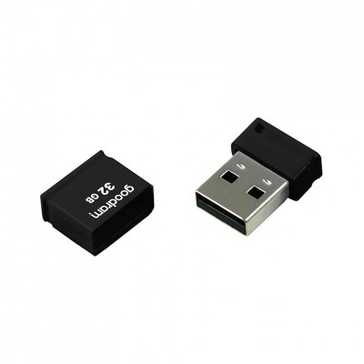 Goodram pendrive 32 GB USB 2.0 20 MB/s (rd) - 5 MB/s (wr) flash drive black (UPI2-0320K0R11)