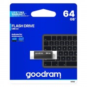 Goodram pendrive 64 GB USB 2.0 20 MB/s (rd) - 5 MB/s (wr) flash drive black (UCU2-0640K0R11)